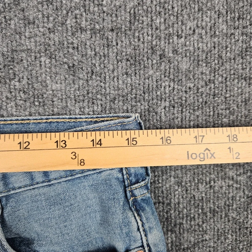 Levi 501 Jeans Men's 30x30(28) Original Fit Button Fly Straight Light Wash Denim